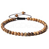 Adjustable Women's Picture Jasper Beaded Bracelet CN3407-33-1