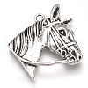 Tibetan Style Alloy Pendants X-TIBEP-T002-108AS-NR-1