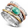 Retro Alloy Turquoise Finger Rings FS-WG5E832-02-4