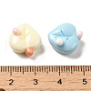 Pearlized Opaque Resin Decoden Cabochons RESI-R448-03-3