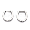 304 Stainless Steel Huggie Hoop Earrings STAS-H156-14B-P-2