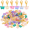 Glass Pendant Decorations HJEW-PH01913-1