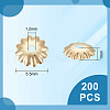Unicraftale 200Pcs 304 Stainless Steel Bead Caps STAS-UN0057-69-3