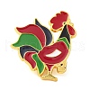 Rooster Enamel Pins JEWB-A014-04-1