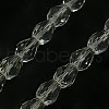 Glass Beads Strands EGLA-E010-8x12mm-09-1
