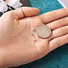 Brass Pave Cubic Zirconia Connector Charms FIND-TAC0014-46G-7