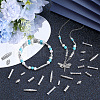 SUNNYCLUE 150Pcs 5 Styles Tibetan Style Alloy Beads FIND-SC0010-57AS-4