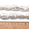 Natural Nucleated Pear Beads Strands PEAR-B004-15N-05A-01-5