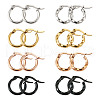 Stainless Steel Hoop Earrings STAS-TA0001-23A-7