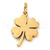 304 Stainless Steel Pendants STAS-Q331-01I-1