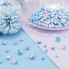   3 Sets 3 Styles Plastic Imitation Pearl Beads FIND-PH0020-95-4