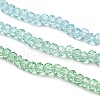 Transparent Painted Glass Beads Strands DGLA-A034-T1mm-A16-4