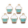 Alloy Enamel Pendants ENAM-S121-127E-1