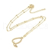 304 Stainless Steel Pendant Necklaces NJEW-H029-02G-Q-2