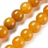 Natural Multi-Color Agate Beads Strands G-A261-B18-14mm-2