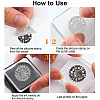 Custom Summer Theme PVC Plastic Clear Stamps DIY-WH0631-0422-3