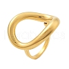 304 Stainless Steel Hollow Oval Finger Rings RJEW-Q012-13G-4