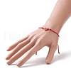 Handmade Japanese Seed Heart Link Bracelets BJEW-MZ00012-5