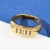 304 Stainless Steel Plain Band Finger Rings RJEW-P152-01G-3