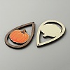 Halloween Theme Printed Wood Big Pendants X1-WOOD-TAC0015-09A-1