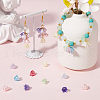 SUNNYCLUE 500Pcs Spray Paint ABS Plastic Imitation Pearl Beads TACR-SC0001-33-4