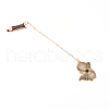 Zinc Alloy Bookmarks AJEW-TAC0027-09-3