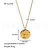 Stainless Steel Pendants Necklaces PW-WG68674-04-1