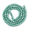 Electroplate Glass Beads Strands EGLA-A044-P3mm-B31-3