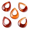 Natural Brazil Red Agate Pendants G-K337-02-3