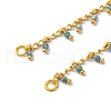 Brass Cable Chain Necklace Making KK-K337-12G-14-2