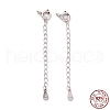 925 Sterling Silver Chain Extenders STER-D036-32AS-3