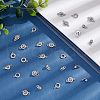Unicraftale 20 sets 2 style 201 & 304 Stainless Steel Snap Clasps STAS-UN0036-70-3
