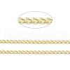 Rack Plating Brass Curb Chains CHC-F016-04A-G-1