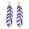 Rack Plating Alloy Pendants FIND-H043-02LG-08-1-1