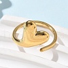 304 Stainless Steel Cuff Rings RJEW-P150-02G-2