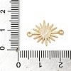 Brass Connector Charms KK-O100-07G-3