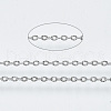 Tarnish Resistant 304 Stainless Steel Chains CHS-S001-12B-P-2