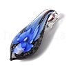 Handmade Gold Sand Lampwork Pendants LAMP-D302-03-2