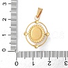 Natural Rose Quartz Pendants STAS-C120-14G-05-3