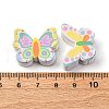 Printed Wood Beads WOOD-V003-01-3