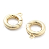 Rack Plating Brass Spring Rings Clasps KK-H449-58G-01-NR-2
