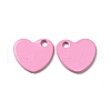 Spray Painted 201 Stainless Steel Charms STAS-G304-25-2