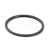 1mm Polished Plain Dome Finger Ring for Girl Women RJEW-C012-02E-EB-1