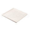 Square Wood Covered with Velvet Jewelry Display Trays ODIS-WH0329-41B-3