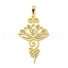 304 Stainless Steel Pendants STAS-M067-01G-1
