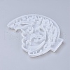 Halloween DIY Crescent Ghost Silicone Molds DIY-I034-03-2