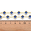 Brass Rhombus Link Chains CHC-N023-08E-G-3