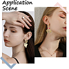 SUNNYCLUE 30Pcs 3 Styles 304 Stainless Steel Clip-on Earring Converters Findings STAS-SC0006-80-5