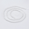 Eco-Friendly Dyed Glass Pearl Round Beads Strands HY-A002-3mm-RB001-2