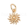 Brass Charms KK-Q096-18G-1